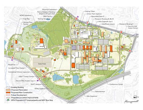 Nist Gaithersburg Campus Map - Tourist Map Of English