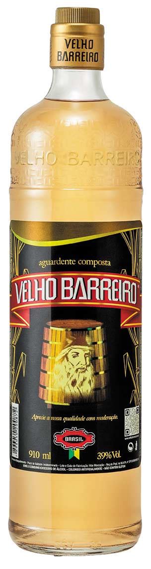 Cachaça Gold Velho Barreiro 910 ml | Imigrantes Bebidas