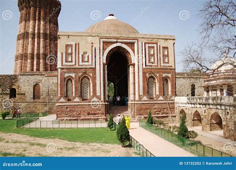 Alai Darwaza Alai Gate At Qutb Minar Complex Stock Photography | CartoonDealer.com #121420622