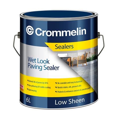 Crommelin 6L Wet Look Paving Sealer | Bunnings Warehouse