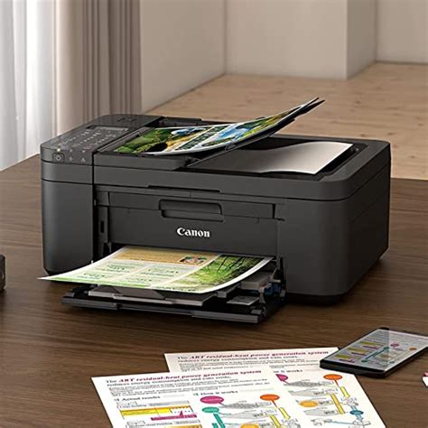 Canon PIXMA TR4720 All-in-One Wireless Printer with Auto Document Feeder, Mobile Printing, Copy ...