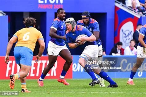 Adriaan LUDICK of Namibia during the 2023 Rugby World Cup Pool A ...