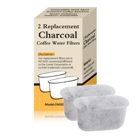 Replacement Charcoal Water Filters Replaces DCC-RWF SALE Coffee ...