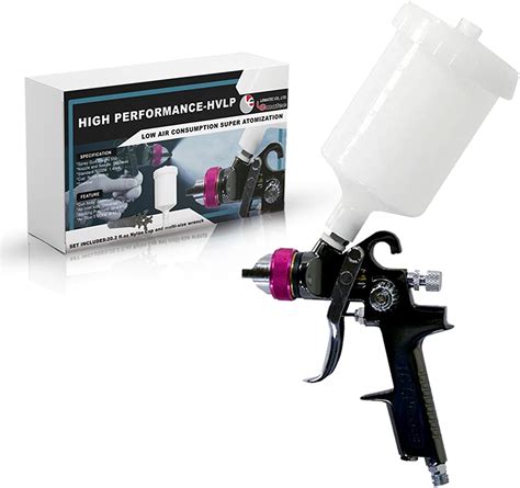 HVLP Spray Gun 1.3mm Stainless Steel Nozzle Paint Spray Gun Car Paint Metal Spray Paint High ...