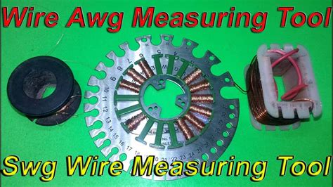 How to Use a Wire Gauge Tool | AWG measuring Tool | Swg Wire Measuring ...