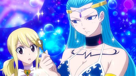 Aquarius gives her key to Lucy | Fairy tail characters, Fairy tail ...