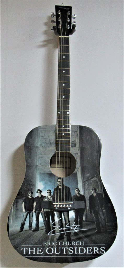 Eric Church Autographed Guitar | Zion Graphic Collectibles