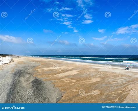 The Beach at Little Talbot Island State Park Near Amelia Island, FL Editorial Photography ...