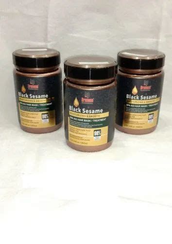 Black Sesame Moisturizing & Smooth Hair Mask at Rs 250/piece | Hair Mask in Surat | ID: 22407067097