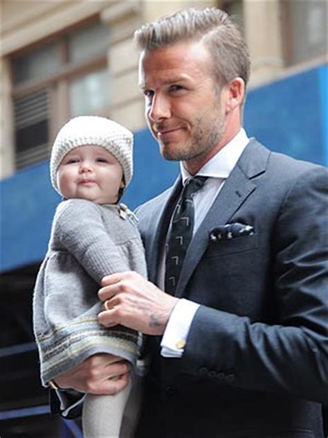 David and Harper Beckham