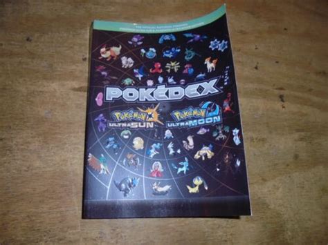 Official National Pokedex Pokemon Ultra Sun & Moon Edition Book Guide No Poster 9780744019360 | eBay