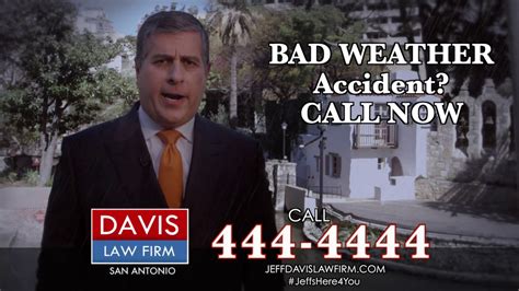 Davis Law Firm: Bad Weather Accident - YouTube