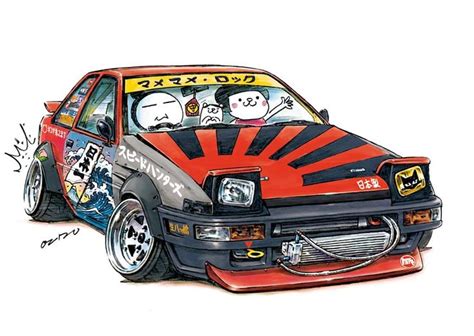 149 best Crazy JDM car art images on Pinterest | Car drawings, Crazy cars and Drawings of cars