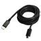 Inland DisplayPort 1.2 Male to HDMI Male Video Adapter Cable 12 ft. - Black - Micro Center