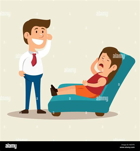 woman cartoon mental counseling therapist Stock Vector Image & Art - Alamy