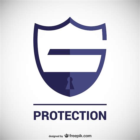 Protection logo template | Free Vector