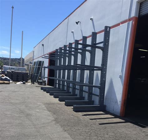 Cantilever Racks for Lumber Storage in Southern California - Shelf Master