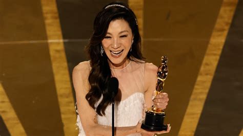 Watch Michelle Yeoh's Mom Watch Her Daughter Win the Oscar