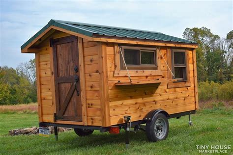 Off-Grid 5x8 Micro Cabin on Wheels for Sale: $8,999