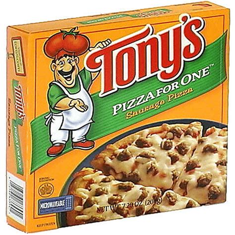 Tonys Pizza For One Sausage Pizza | Frozen Foods | Pierre Part Store, LLC