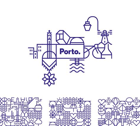 Brand New: New Logo and Identity for Porto by White Studio