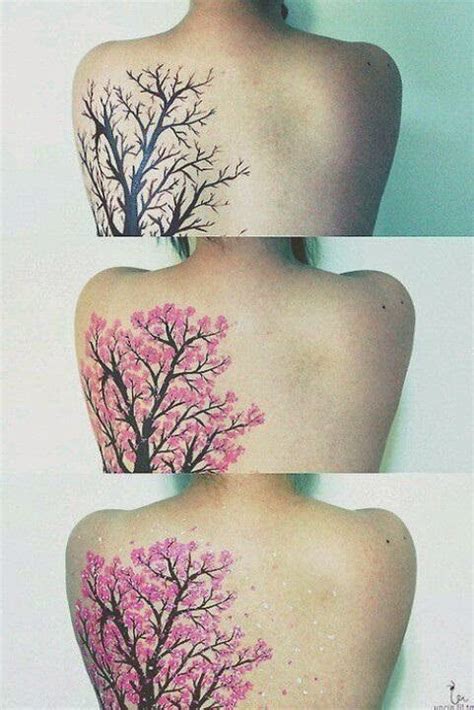 100 Tatuajes de la flor del cerezo o Sakura | Belagoria | la web de los ...