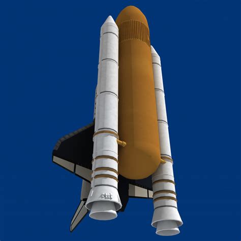 3d model space shuttle