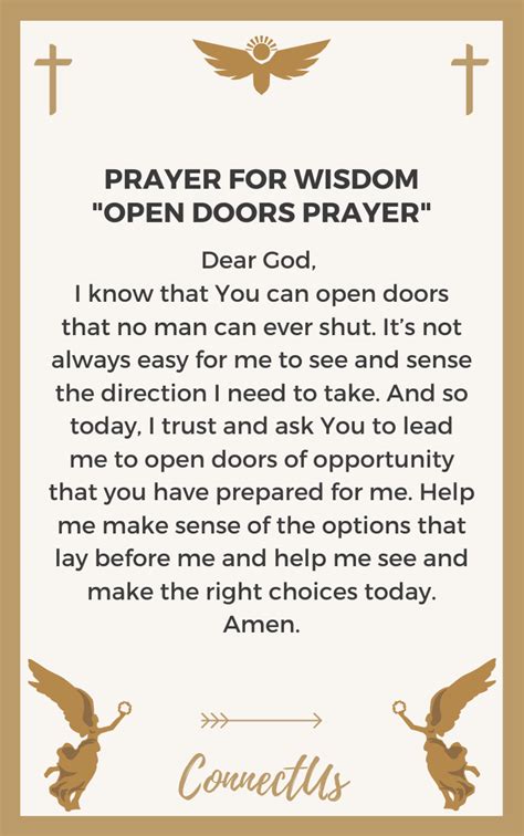 20 Powerful Prayers for Wisdom and Direction – ConnectUS