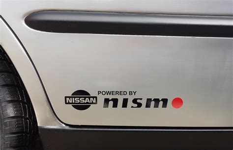 Set of 2x Nismo 2 body side decal Sticker fits Nissan GTR Titan Juke X-trail | Calcomanías para ...