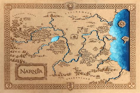 Printable Map Of Narnia