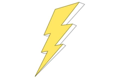 How to Draw a Lightning Bolt - Create a Striking Lightning Bolt