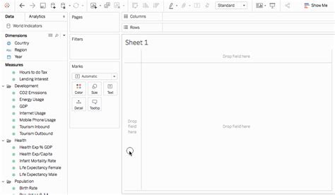 Quick Start: Bullet Graphs - Tableau