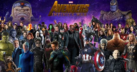 The First Photo That Has Entire Avengers: Infinity War Cast