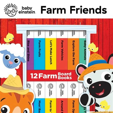 Stream ⚡Ebook Baby Einstein - Farm Animals My First Library 12 Board ...