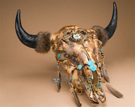 Native American Buffalo Skull