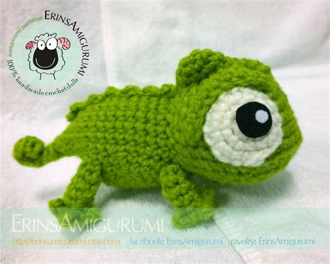 PASCAL CHAMELEON PLUSH Made to order Amigurumi Doll