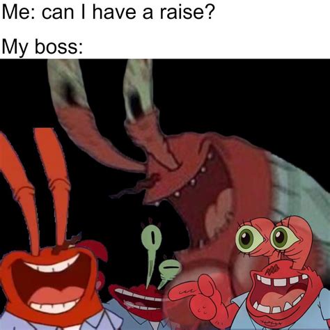 Mr. Krabs Laughing : r/MemeTemplatesOfficial