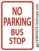 900+ Bus Stop Sign On White Background Clip Art | Royalty Free - GoGraph