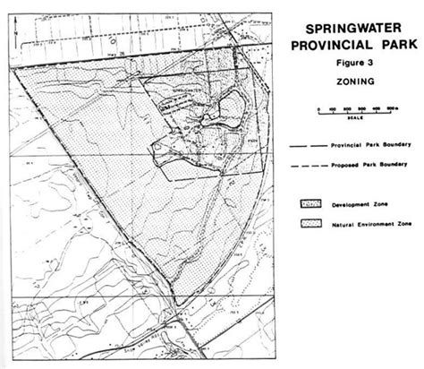 Spring Water Provincial Park Map