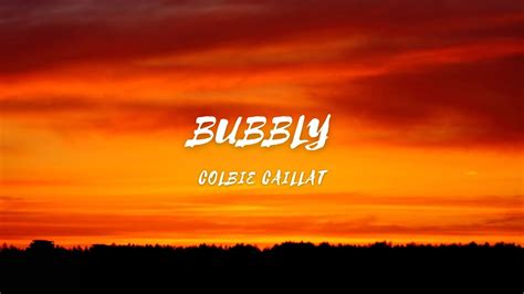 Bubbly - Song by - Colbie Caillat (lyrics & video) #bubbly #colbiecaillat - YouTube