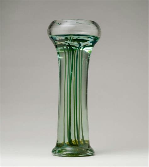 Aquamarine Water Lily Vase Louis Comfort Tiffany (American, New York 1848–1933 New York) Tiffany ...