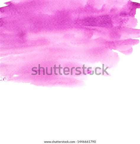 Pink Purple Watercolor Painting Ideas Techniques Stock Illustration ...