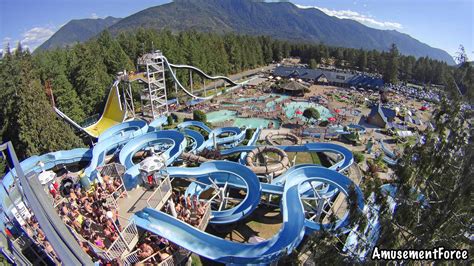 Cultus Lake Waterpark in Cultus Lake, British Columbia, Canada - rides ...