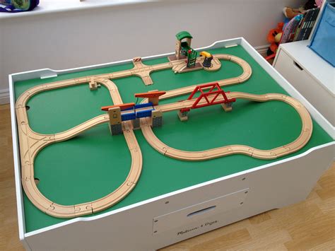 Wooden Toy Train Track Layouts - Image to u