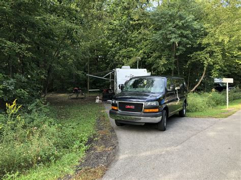 Campsite 41 at Alum Creek State Park - The Touring Camper