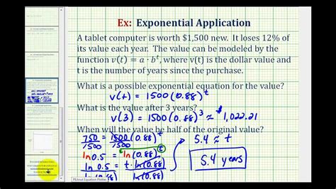 Exponential Functions And Logarithms Worksheets