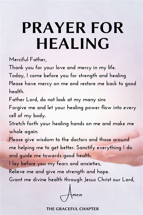 31 Bible Verses For Healing And Strength - The Graceful Chapter