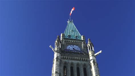 Stock Video Clip of OTTAWA - OCT 31: The Peace Tower | Shutterstock