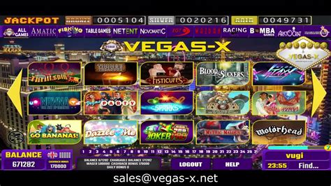 Vegas X games are contests or promotions that anyone can take part for ...