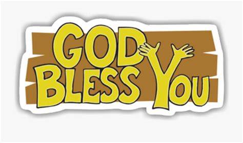 God Freetoedit - Stiker God Bless You , Free Transparent Clipart - ClipartKey